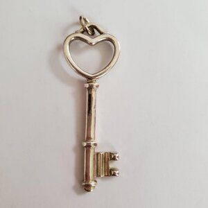 925 Sterling Silver Key Pendant